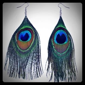 PEACOCK EARRINGS